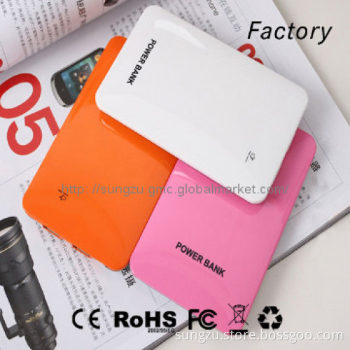 10000mah portable usb power bank charger for smartphone